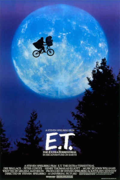 carátula de la película et el extraterrestre